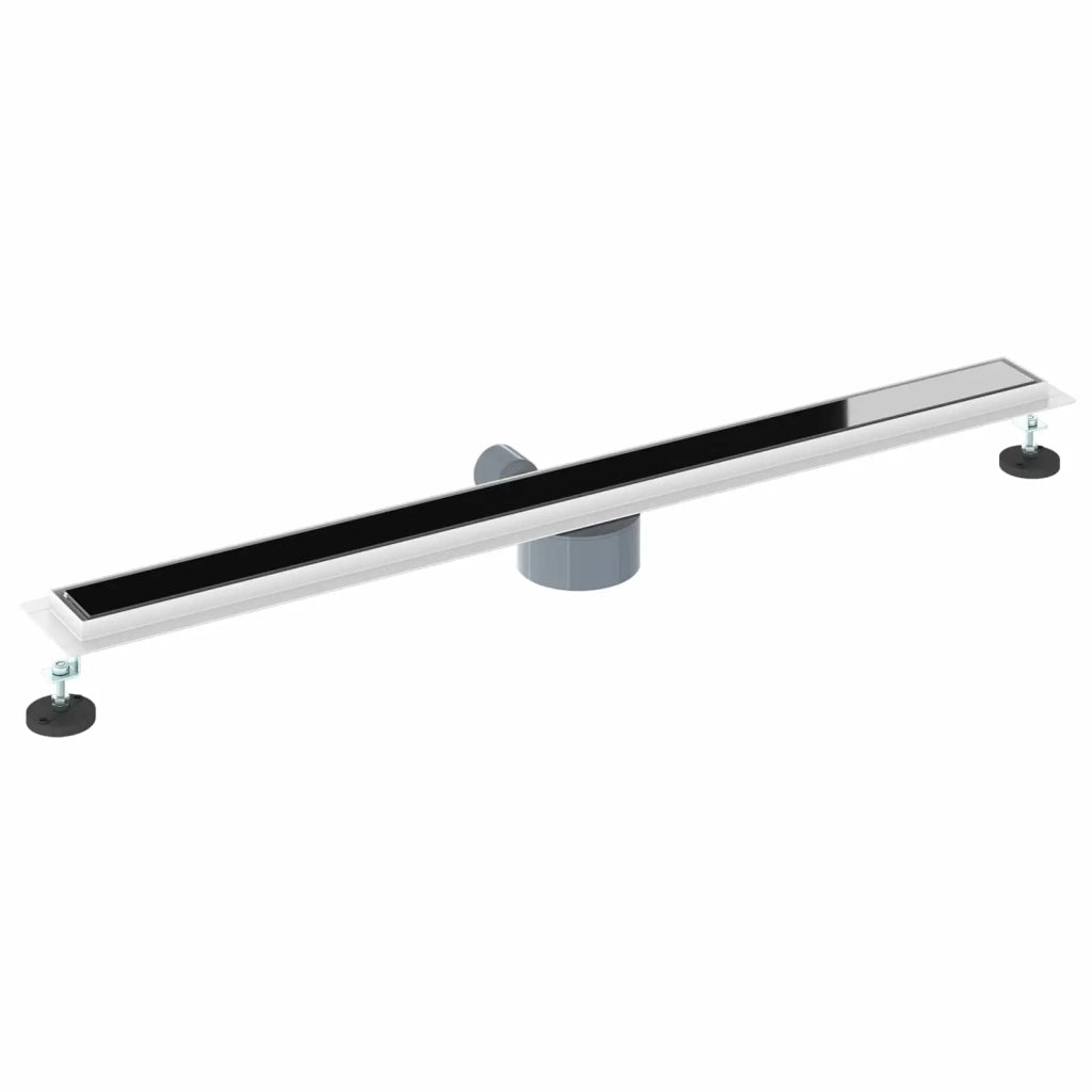 Scarico doccia con copertura in vetro e sifone a 360° 100 cm 42015978