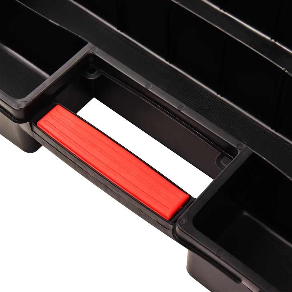 Scatole Assortimento 2 pz con Divisori 460x325x80mm in Plastica