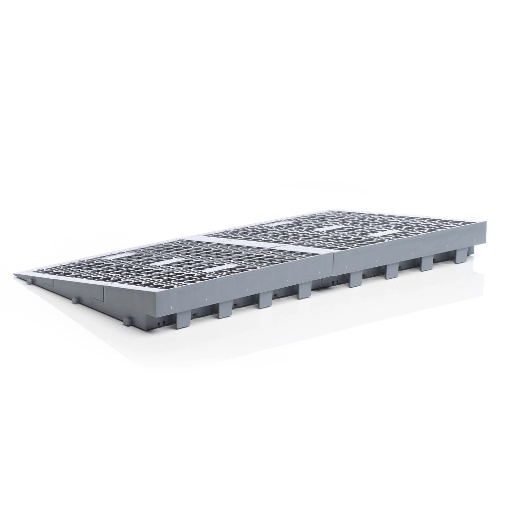 Rampa per soglie con diverse altezze 0-25/25-50/50-76 mm Larga 810 mm Pedana per disabili