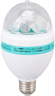 Lampada Stroboscopica Rotante - Effetto Colorato - Illuminazione di Festa - LED - Durata e Sicurezza Garantite