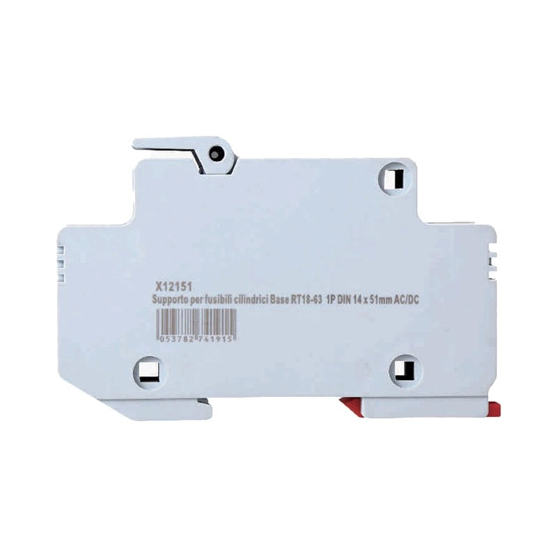 Portafusibile Modulare DC Fotovoltaico 1P 1M D14X51mm 63A DC 1000V IP20 IEC60269-6