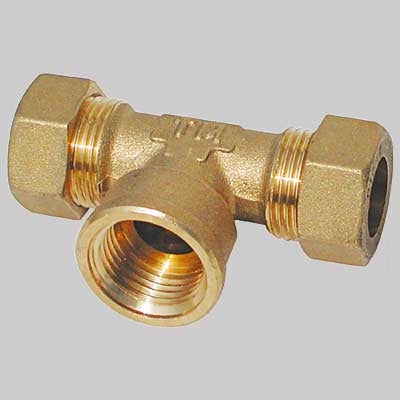 TEE FEMMINA ORING TIEMME  14 x 1/2 x 14     TIEMME