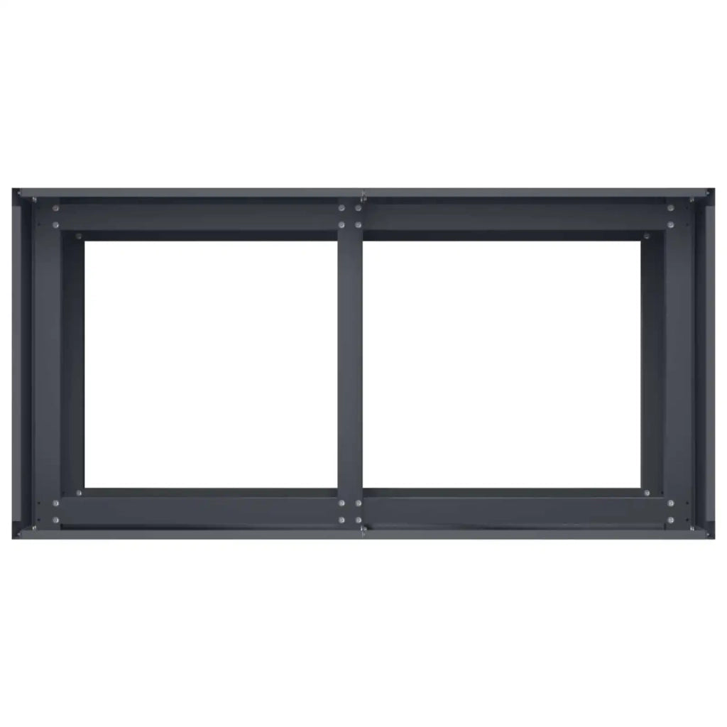 Vaso da giardino Antracite 80 x 40 x 60 cm 8005885