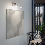 Lampada a Parete GAP460C Gealuce in Metallo Nickel Satinato, LED 12W, 656lm, 3000K, Luce Indiretta, Ideale per Illuminazione Interni - Gealuce