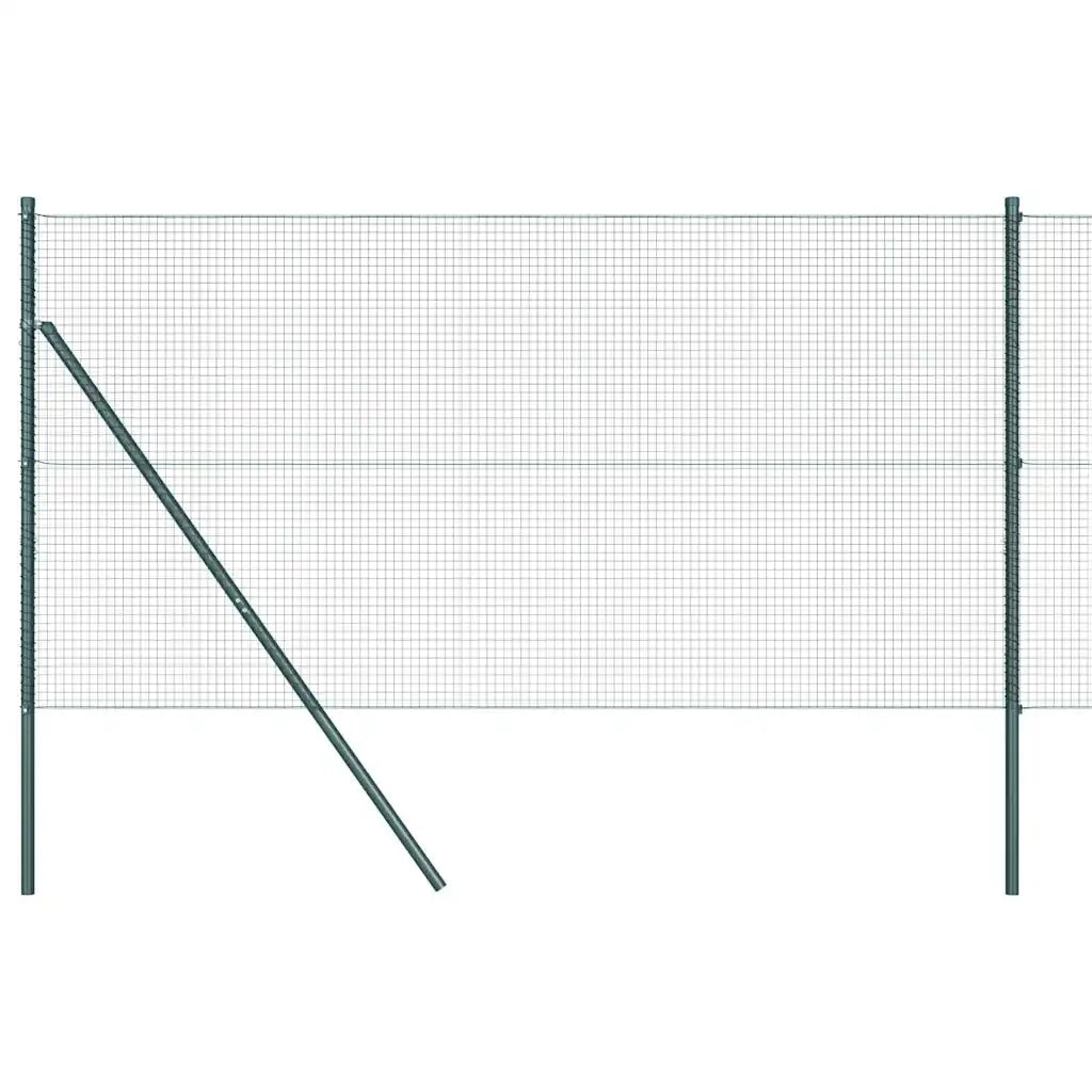 Palo della recinzione | Pannello per recinzione Acciaio e PVC Verde