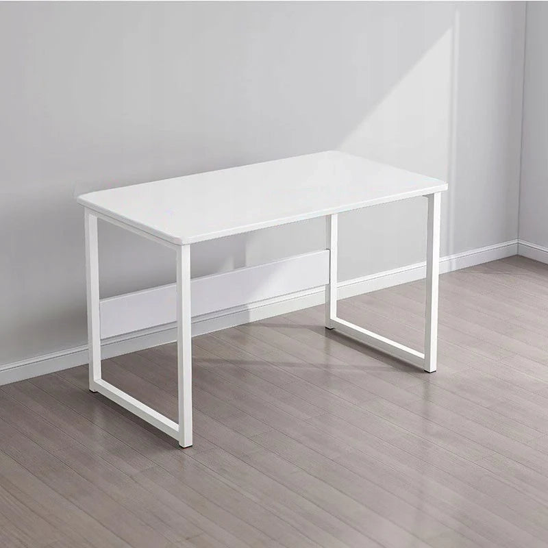 Scrivania per Computer Bianca 80x37x73 cm Compatta e Funzionale