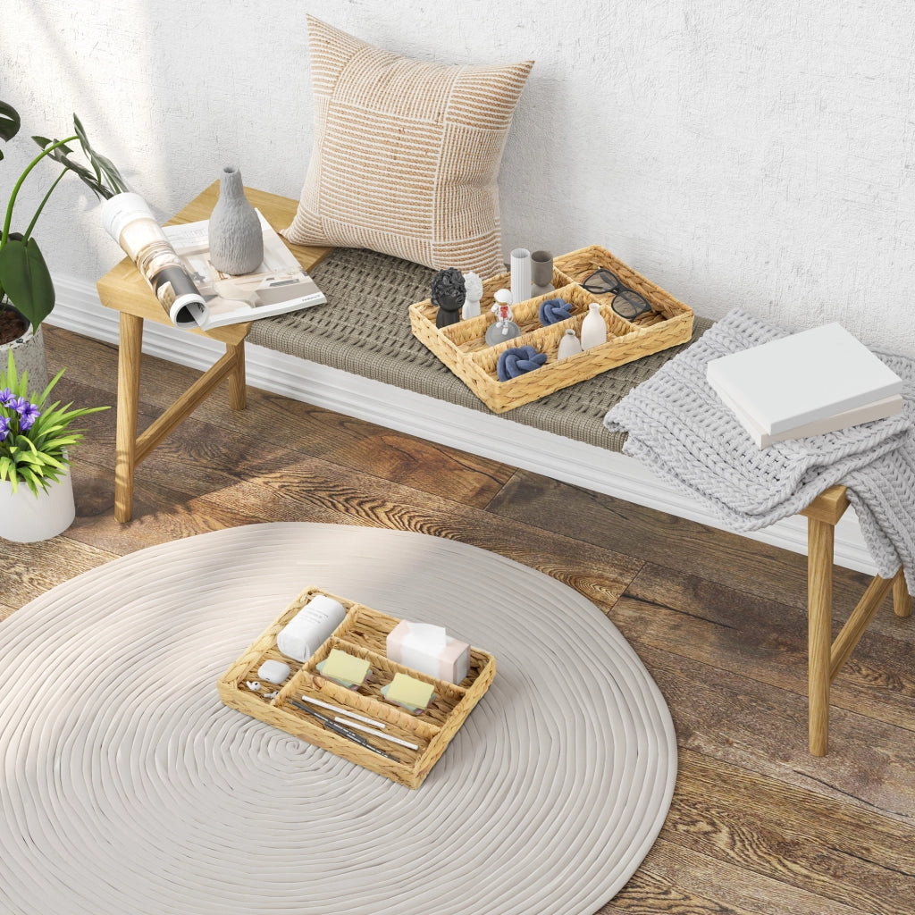 Cestino organizzatore con scomparti ¨C Minimal ¨C Grigio