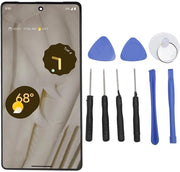 Pannello di schermo AMOLED con sostituzione touchscreen - set di riparazione - alta sensibilità al tocco - rilevamento impronte digitali - risoluzione 2400 x 1080 pixel - pannello di schermo per smartphone