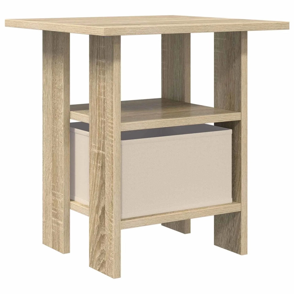 Comodino 2 pcs Rovere Sonoma 41 x 40 x 45 cm Legno multistrato
