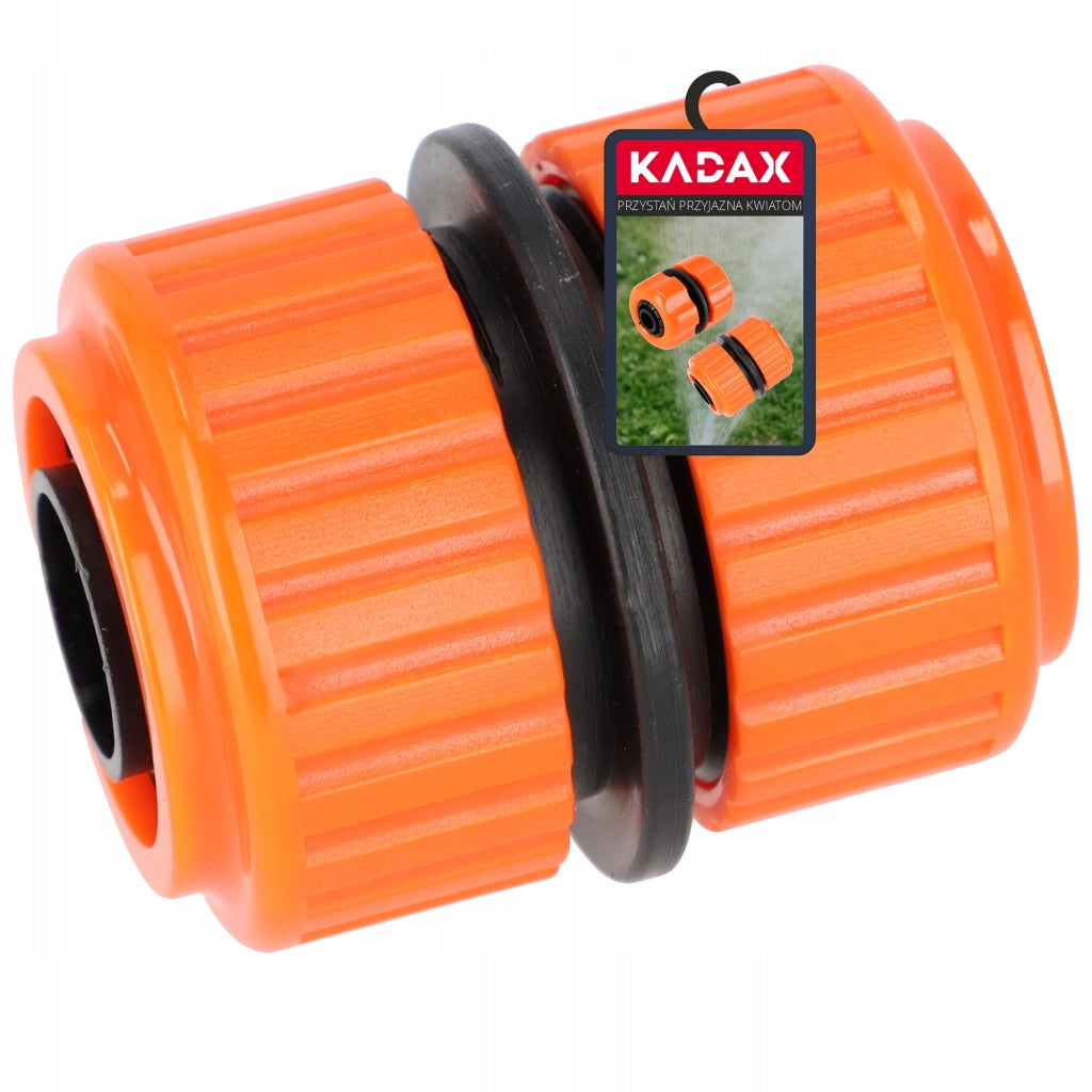 Connettore di riparazione KADAX per tubo da giardino con attacco rapido da 3/4 di pollice