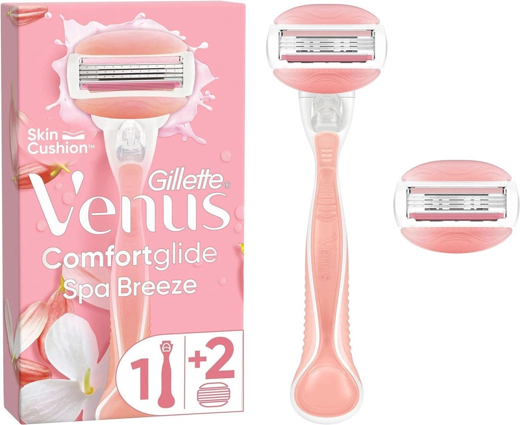 GILLETTE VENUS COMFORTGLIDE SPA BREEZE RASOIO DA DONNA 2 LAME