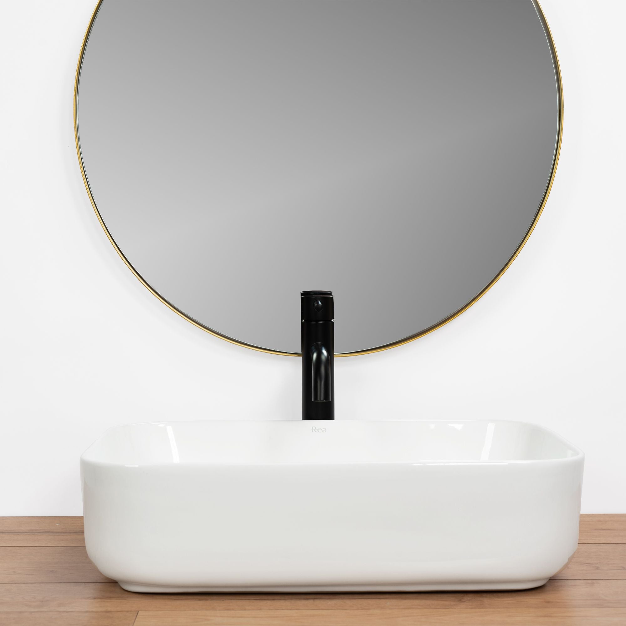 Lavabo Da Appoggio Rea Demi Slim