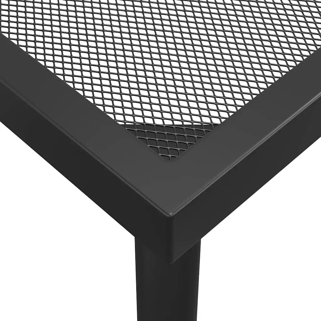 Set da Pranzo da Giardino 3 pz in Acciaio Antracite 3187980