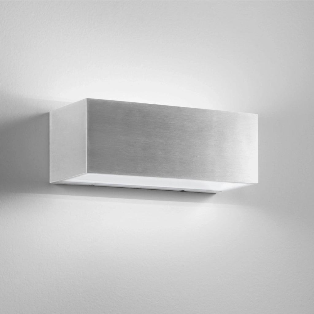 APPLIQUE BIEMISSIONE LED TWIN NIKEL 35W 4440LM 4000K IP54 30X10,8X12CM