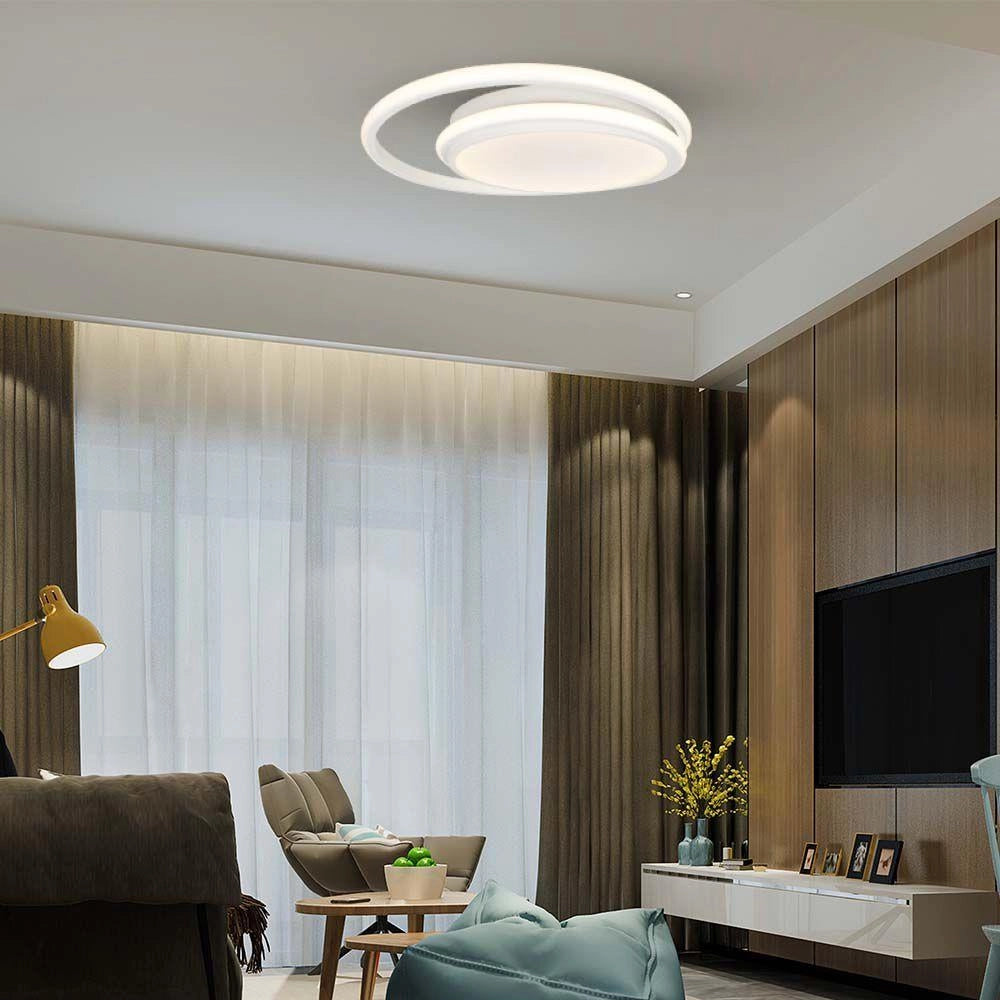 Plafoniera LED V-TAC 24W 4000K 2560lm bianca 31cm VT-7783