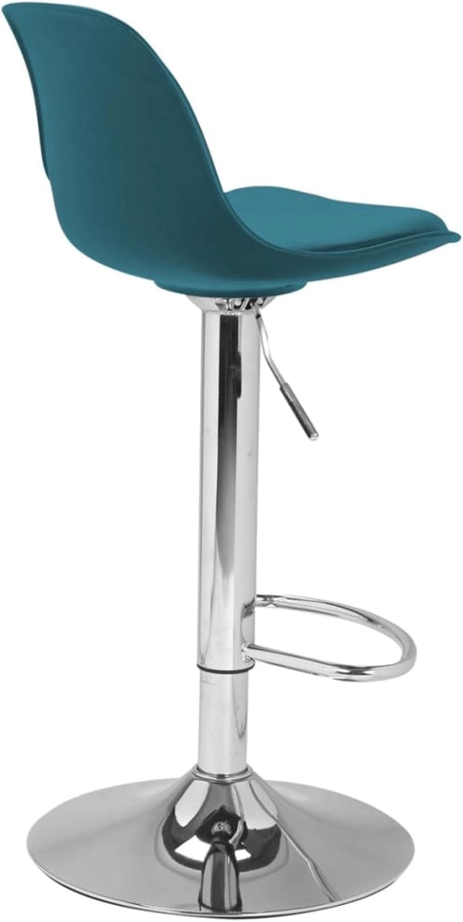Set di 4 sgabelli da bar KARL design blu anatra