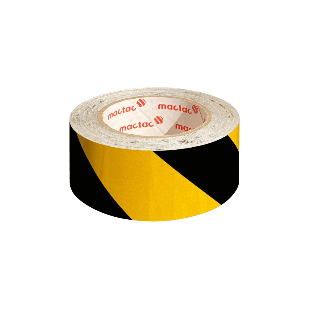NASTRO ADESIVO CATARIFRANGENTE GIALLO E NERO 1 MT VDS NASTRO-GN AUTOMAZIONE