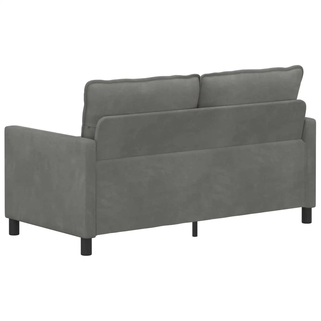 Divano Grigio scuro 156 x 81 x 87,5 cm Velluto 42028840