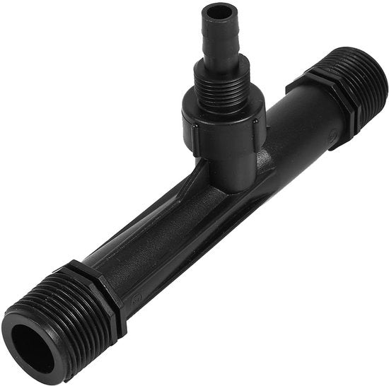 Iniettore Venturi con connettore BSP 1/2" - Iniettore per irrigazione - Iniettore di concime - Iniettore chimico - Realizzato in POM duraturo