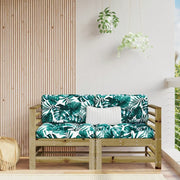 Divani Angolari da Giardino 2 pz in Legno di Pino Impregnato 825638