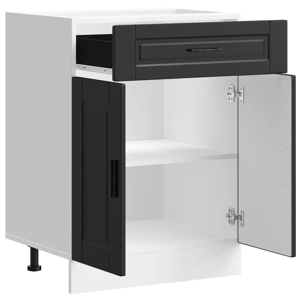 Base da Cucina Porto Nero in Legno Multistrato 853968