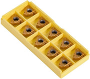 Inserti a Carburo 10 pezzi - Punti di taglio per CNC - Materiali resistenti al calore - Resistenti all'usura - Alta finitura - Tavole di taglio
