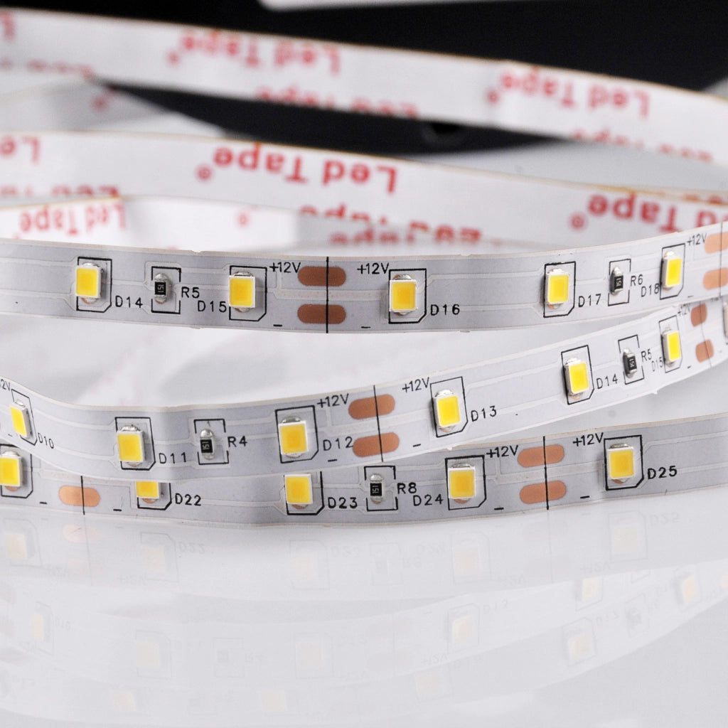 Striscia LED 12V 5m IP20 3300K luce calda 1000lm 10W Polux