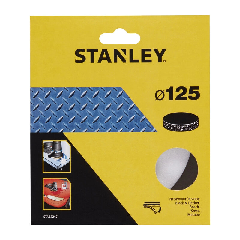 PIRANHA STANLEY STA32247 (X32247) TAMPONE PER ROTORBITALE D125- STANLEY- 1,0 pz