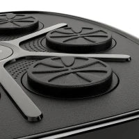 Boxing Machine Musicale a Parete con 9 Velocità, Connessione Bluetooth e Guanti, 41.8x44.6x7.5 cm, Nero e Blu