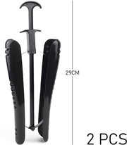 Laarzenspanners adattabili 29 cm - Ademend - Vochtbestendig - Zwart - Spazzolati con materiale PU duraturo