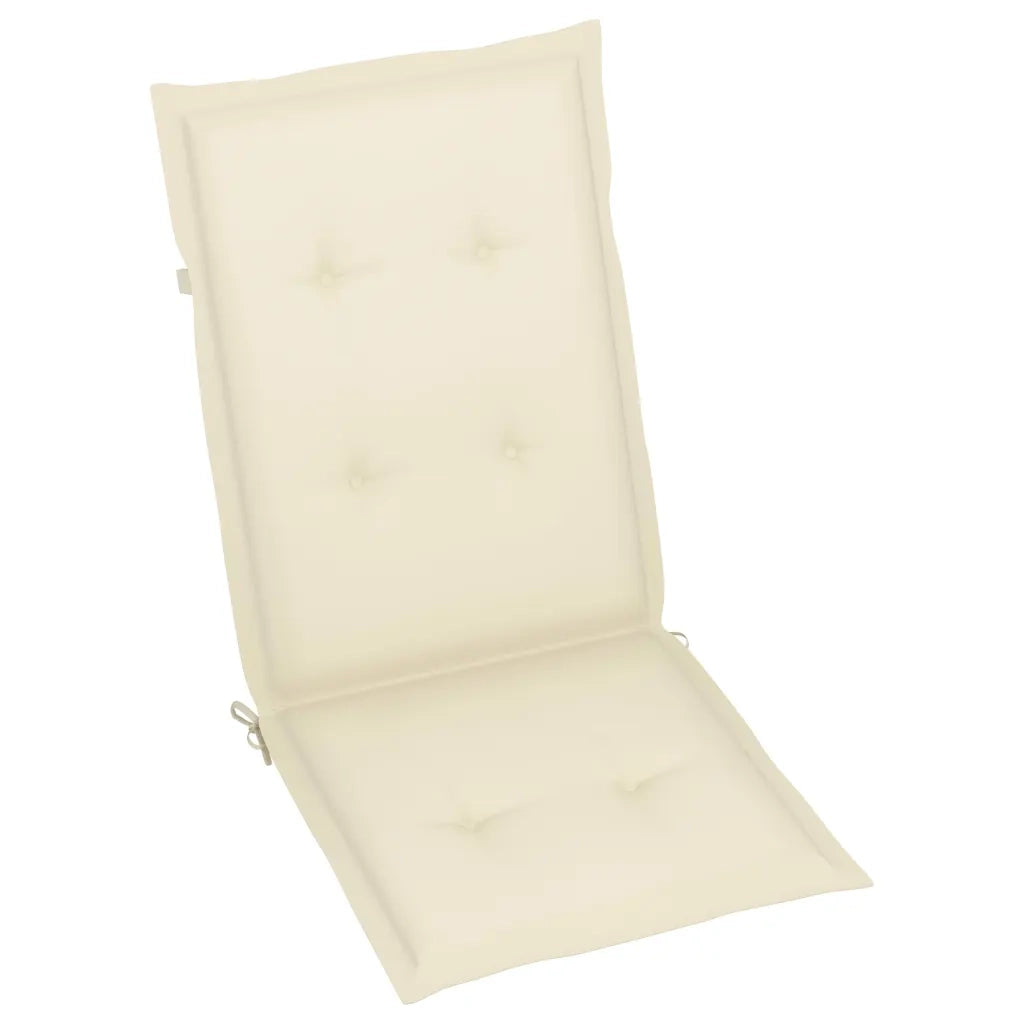 Sedie da Giardino Reclinabili 6 pz con Cuscini Massello Acacia cod mxl 47457