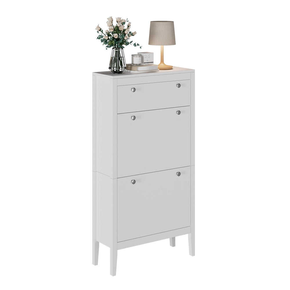 Vicco Mobile porta scarpe Bianco 60 x 115 cm