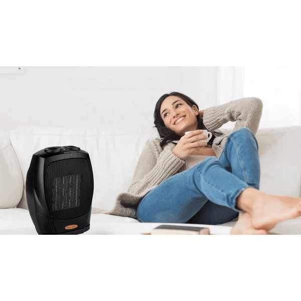 TERMOVENTILATORE CERAMICO ORIENTABILE 750/1500 Watt - IDEAL STAR
