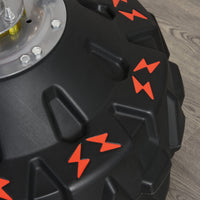 Sacco Boxe Kickboxing da Terra Ø60x180 cm  Nero e Rosso