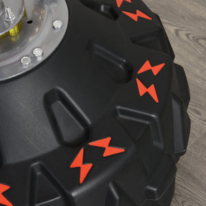 Sacco Boxe Kickboxing da Terra Ø60x180 cm  Nero e Rosso