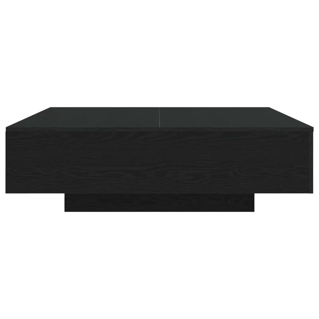 Tavolino da salotto Rovere Nero 100 x 100 x 31 cm 863008