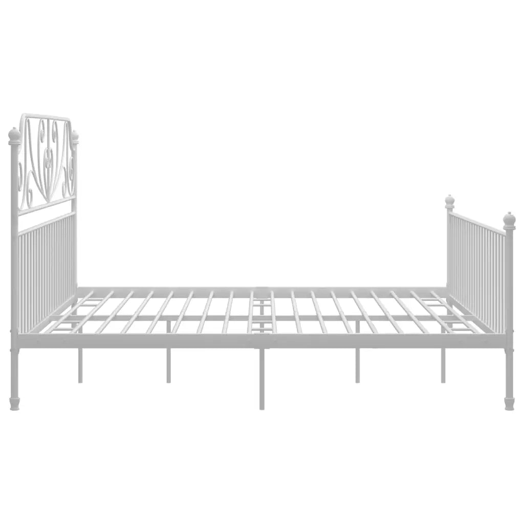 Giroletto Bianco in Metallo 180x200 cm 324857