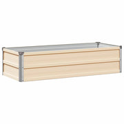 Letto rialzato da giardino Avorio 100 x 40 x 24 cm 8006315