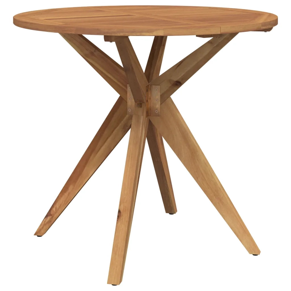 vidaXL Set da Pranzo per Giardino 3 pz in Legno Massello di Acacia