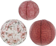 Set di lampadine da esterno a tema fiori da 3 pezzi