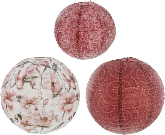 Set di lampadine da esterno a tema fiori da 3 pezzi