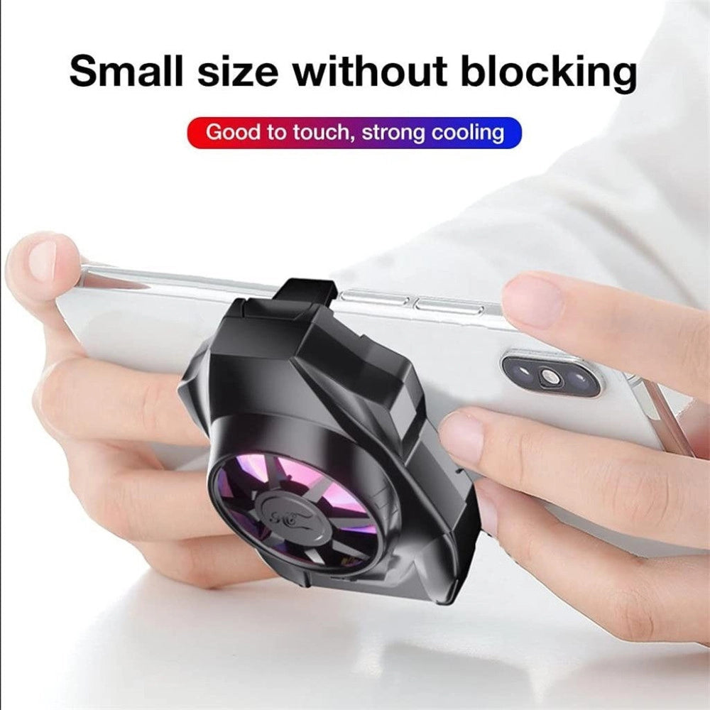 Trade Shop - Radiatore Di Raffreddamento Veloce Facile Del Telefono Cellulare Ventola Q-cl9 -