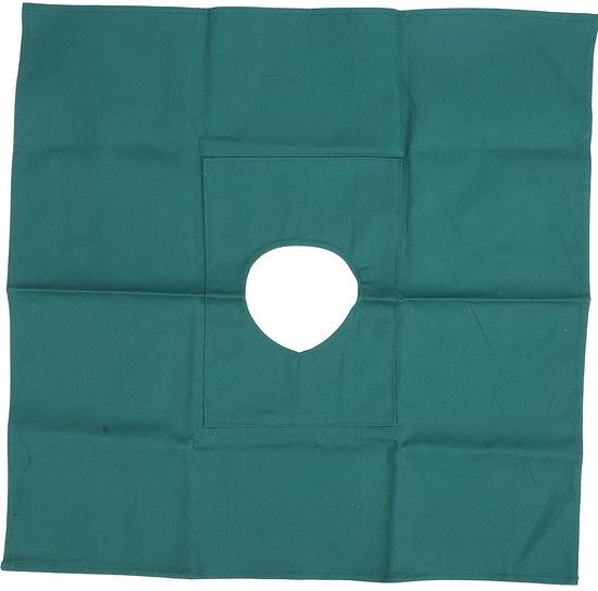Tessuto chirurgico - Disegno portatile - Cotone - Elevata capacità di assorbimento - Accessori odontoiatrici - Ripiegabile e leggero