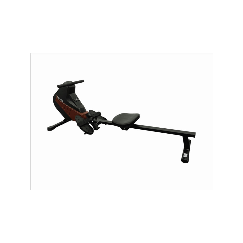 Vogatore per esercizi con trazione centrale - O'Fitness - Contatore a 5 funzioni - Ruota magnetica: 5 Kg