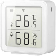 Termometro Esterno con Wi-Fi, Monitoraggio Umidità e Temperatura, Display LCD Digitale, Utilizzo Interno ed Esterno