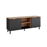 Vicco Mobile tv Antracite/Artisan 150 x 60 cm con 2 porte