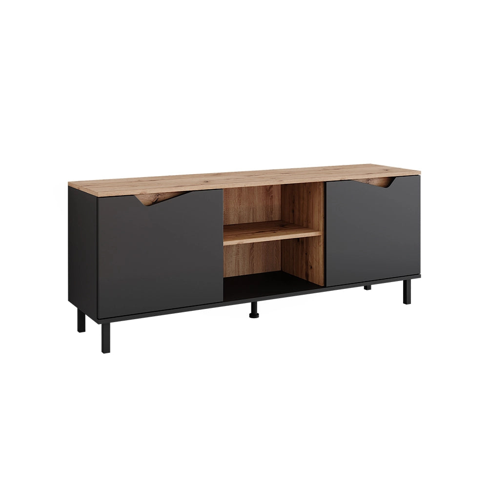 Vicco Mobile tv Antracite/Artisan 150 x 60 cm con 2 porte