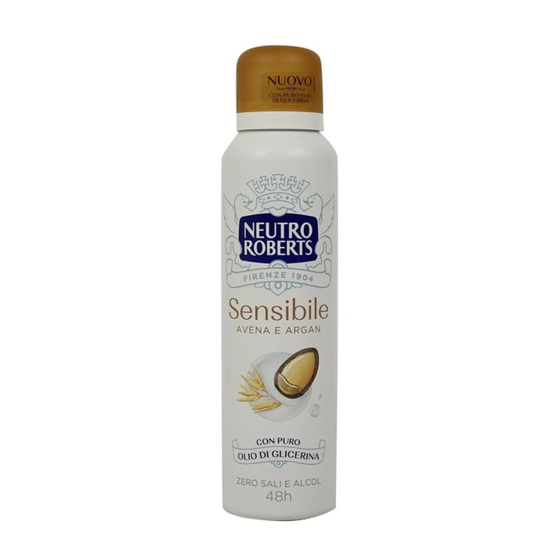 NEUTRO ROBERTS DEODORANTE SPRAY 150ML AVENA E ARGAN
