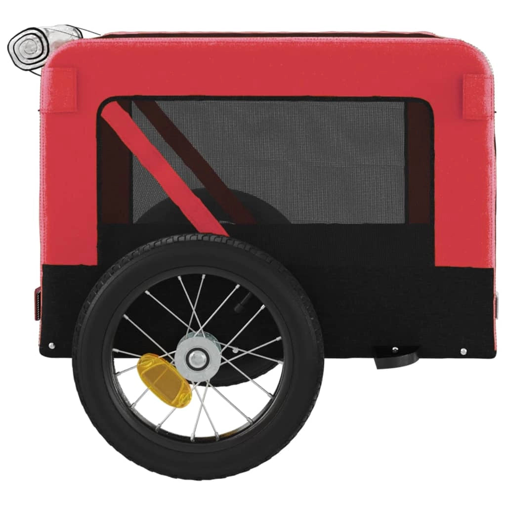 Rimorchio/carrello per animali domestici rosso 02_0044366