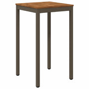 Tavolo Bar da Giardino Naturale e Caffè 60 x 60,5 x 105 cm 901333